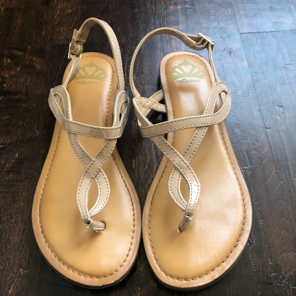 Nude sandals